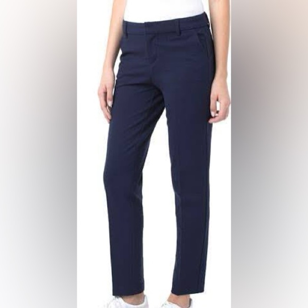 Liverpool Los Angeles Kelsey Ponte Trouser Pants - Navy Cadet Blue Size 27 / 4